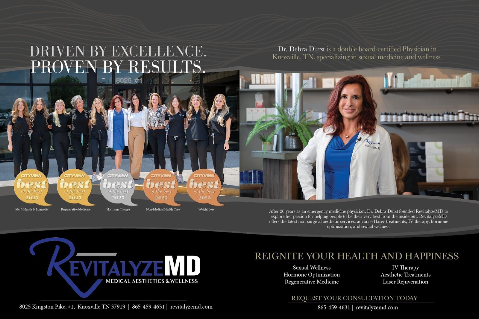 Beyond Aging: RevitalyzeMD Named Knoxville’s Best of the Best